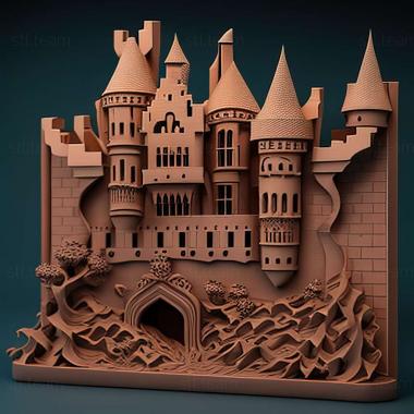 3D model Castle Story game (STL)